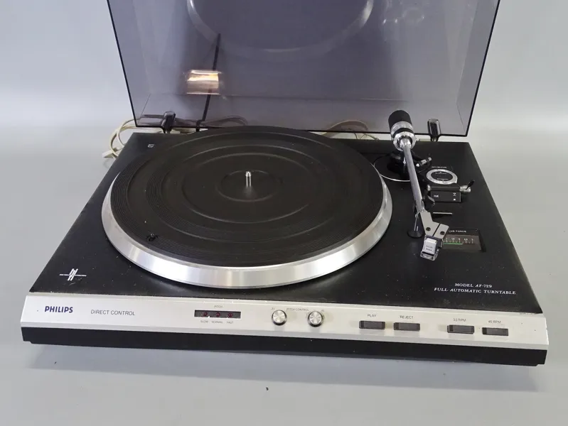 Vinylspelare, Philips