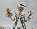 Kandelaber, nysilver, för 5 ljus