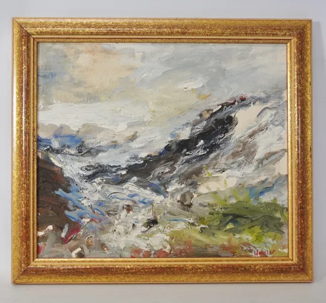 Oljemålning, Rune Wanler