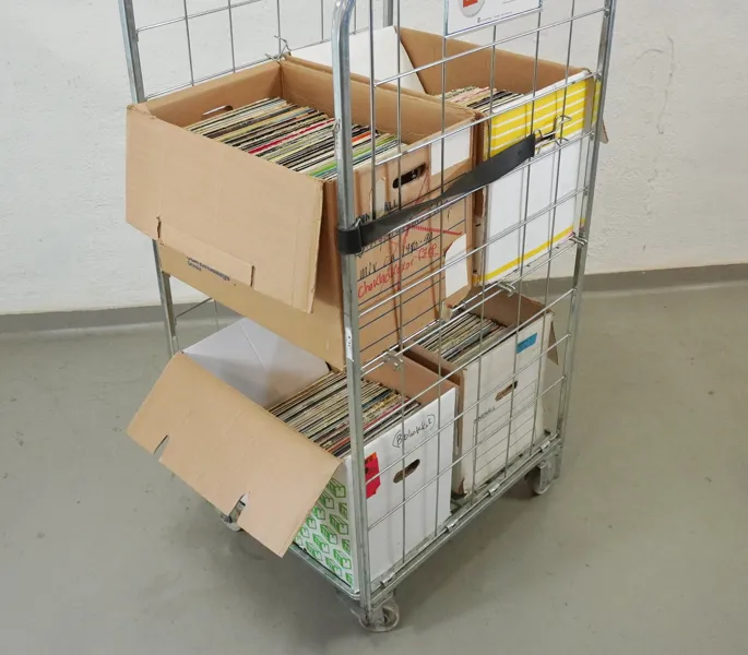Parti vinylskivor, LP, blandade genrer