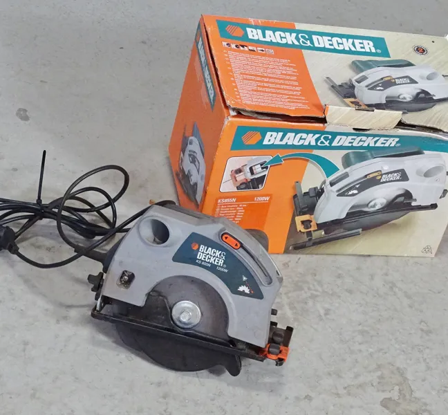 Cirkelsåg, Black & Decker