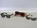 3 par solglasögon, Ray-Ban