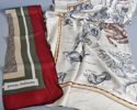 6 st scarves, 1900-tal