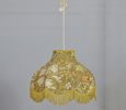 Taklampa/lampskärm, "Golden Lily"