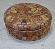 Sittpuff, skinn, 1900-tal
