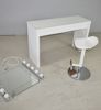 Sminkbord, barpall, belysning & spegel, IKEA, 2000-tal