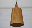 Taklampa, teak, 1950/60-tal