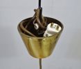 Taklampa, teak, 1950/60-tal