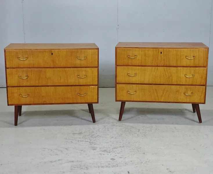 2 st byråer, teak, 1960-tal