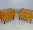 2 st byråer, teak, 1960-tal