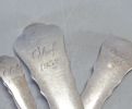 Bestick, silver, 35 st, Chippendale