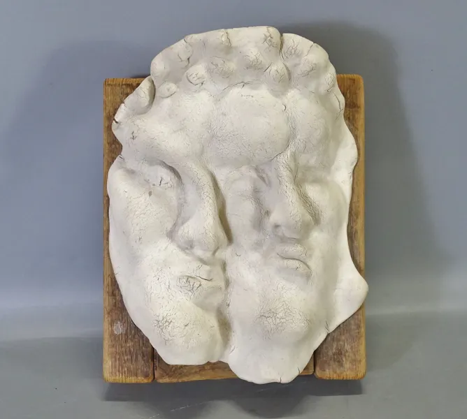 Väggskulptur, Birgitta Wennerling "Ansikte"