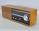Bordsradio, Dux, teak