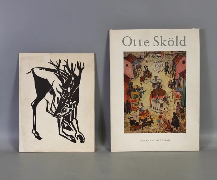Bok samt grafikmapp, Axel Salto / Otte Sköld