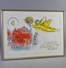 Tryck/litografi "Homage to Garnier" Marc Chagall