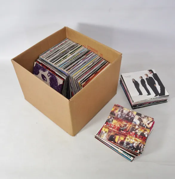 Parti vinylskivor, singlar, blandade genrer