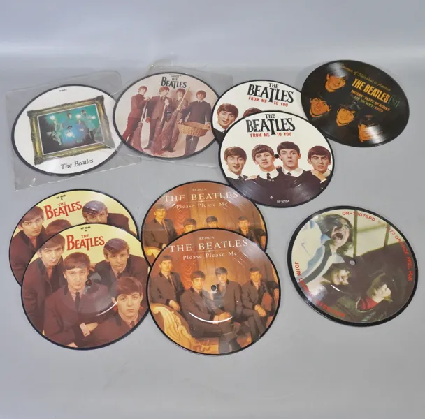 Parti vinylskivor, singel, The Beatles