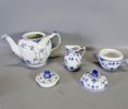 Teservis, Musselmalet, Royal Copenhagen, Danmark, 1900-tal