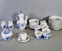 Kaffeservis "Blå blomst" Royal Copenhagen, Danmark, 1900-tal
