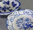 2 terriner samt 2 skålar, bl. a. "Paris" Gustafsberg, 1900-tal