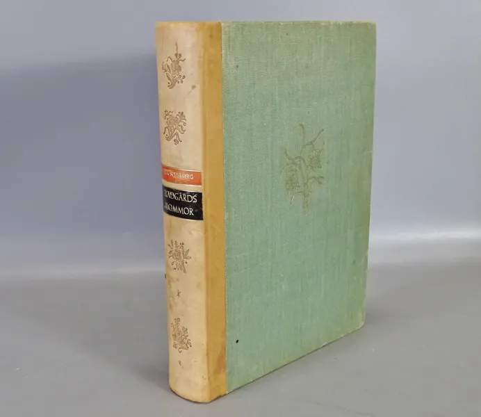 Bok,  Trädgårdsblommor, Erik Söderberg, Aktiebolaget Svensk litteratur, Stockholm, 1952