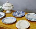Parti diverse porslin, bl. a. Wedgewood, Gustavsberg m. fl. 1900-tal