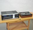 Receiver samt kassettbandspelare, JVC/Sankyo