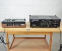 Receiver samt kassettbandspelare, JVC/Sankyo