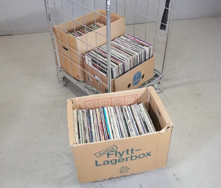 Parti vinylskivor, LP, blandade genrer