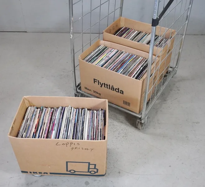 Parti vinylskivor, LP/Maxi, blandade genrer