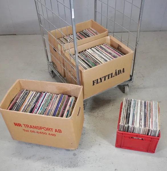 Parti vinylskivor, LP, blandade genrer