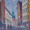 2 st tryck, stockholmsmotiv, signerade