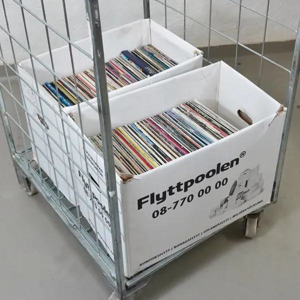 Parti vinylskivor, LP, blandade genrer