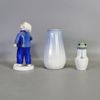 2 vaser samt figurin, bl. a. Bing & Gröndal