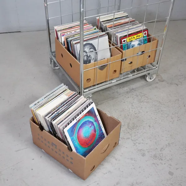 Parti vinylskivor, LP, blandade genrer