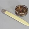 Coster samt brevkniv, 1900-tal, troligen England