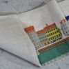 Bonad/gobeläng, "Kajen Nyhavn" Ida Winckler, Danish Handcraft Guild, 1900-tal