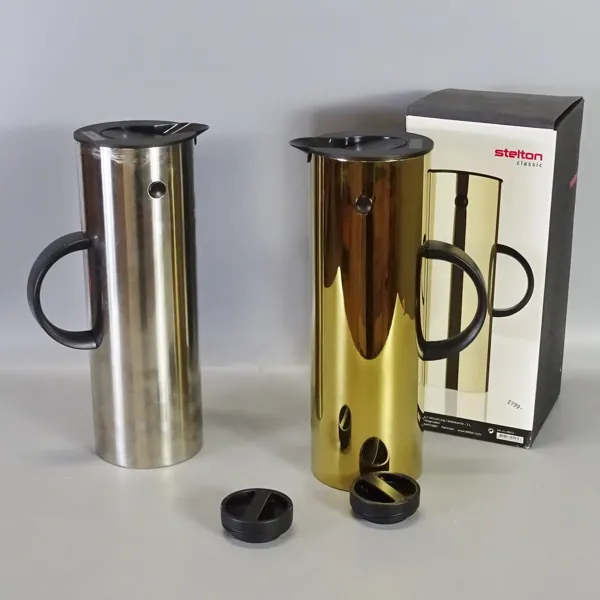 2 st. termoskannor, Stelton, Erik Magnussen, Danmark
