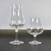 13 st. vinprovarglas "Elixir" samt 7 st. konjakskupor "Arne" Orrefors, 1900-tal