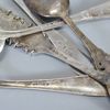 Parti kaffeskedar, silver