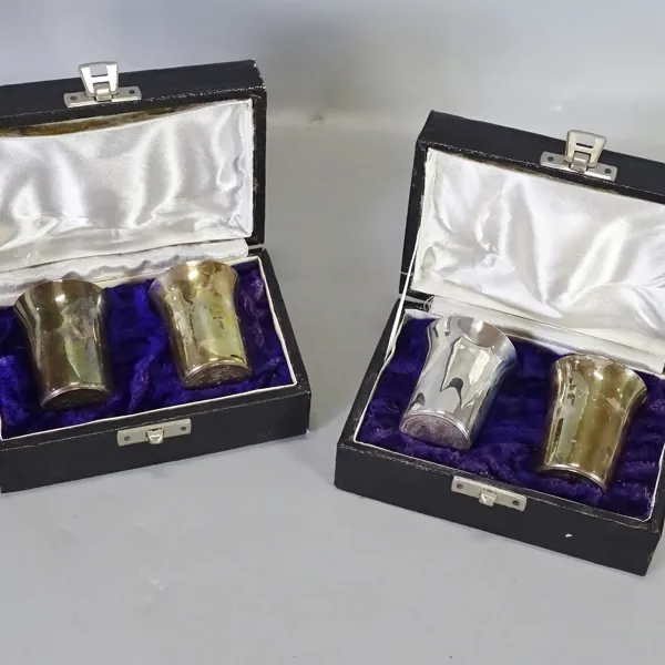 2+2 supglas i etui, "2000, Millenium"