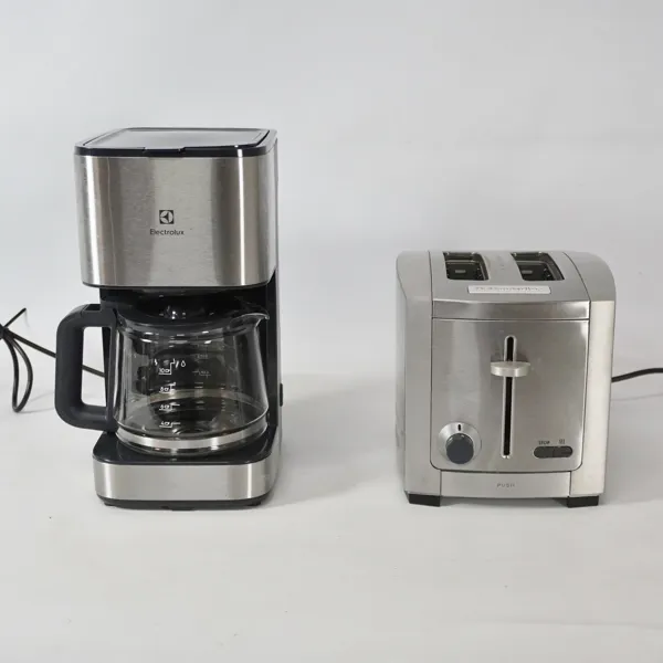 Brödrost samt kaffebryggare, Electrolux