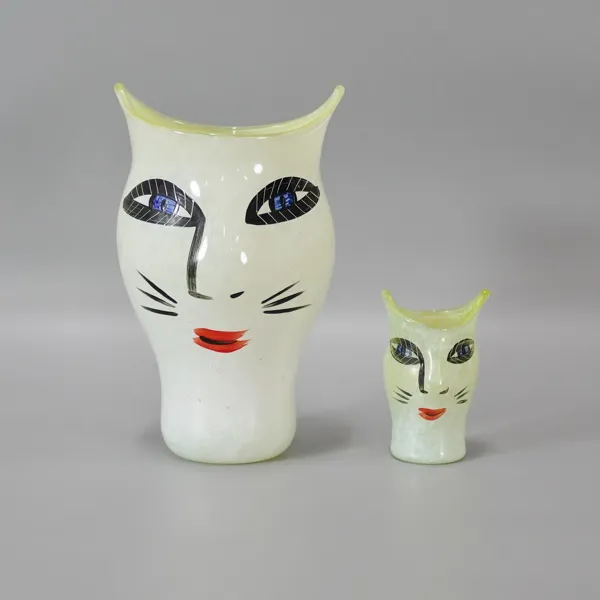 2 st vaser "Open Minds" Ulrica Hydman Vallien