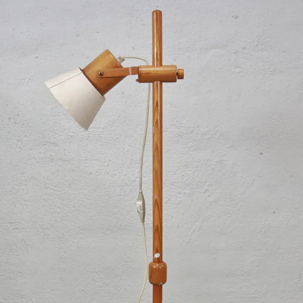 Golvlampa, furu, 1900-tal