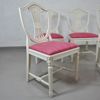 Bord med 4 stolar, gustaviansk stil, 1900-tal