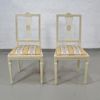 1 par stolar, gustaviansk stil, 1900-tal