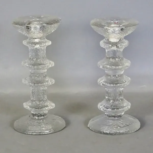 2 st. ljusstakar "Festivo" Timo Sarpaneva, Iittala, Finland