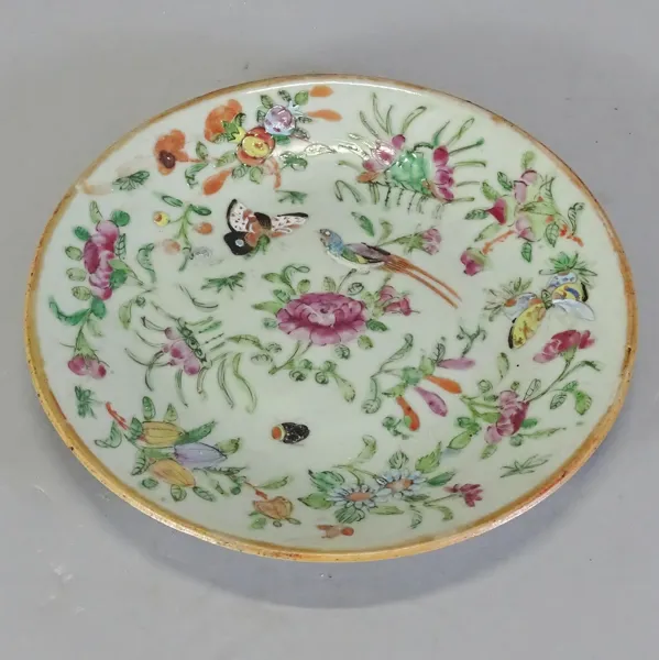 Tallrik, Qingdynastin, Kina, 1800-tal