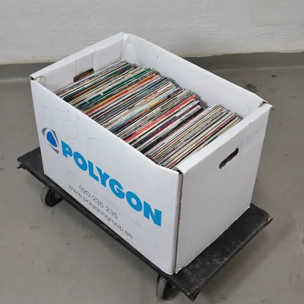 Parti vinylskivor, LP, blandade genrer
