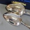 12 st. kaffeskedar, silver, varierande modell